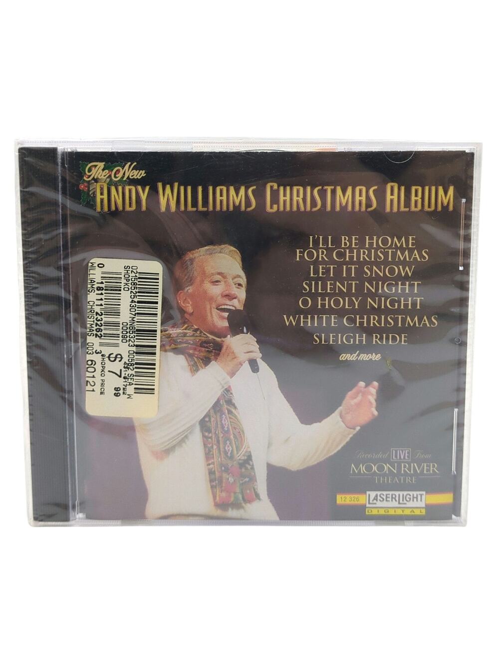 Andy Williams The New Andy Williams Christmas Album CD Holiday Music 1994 Delta